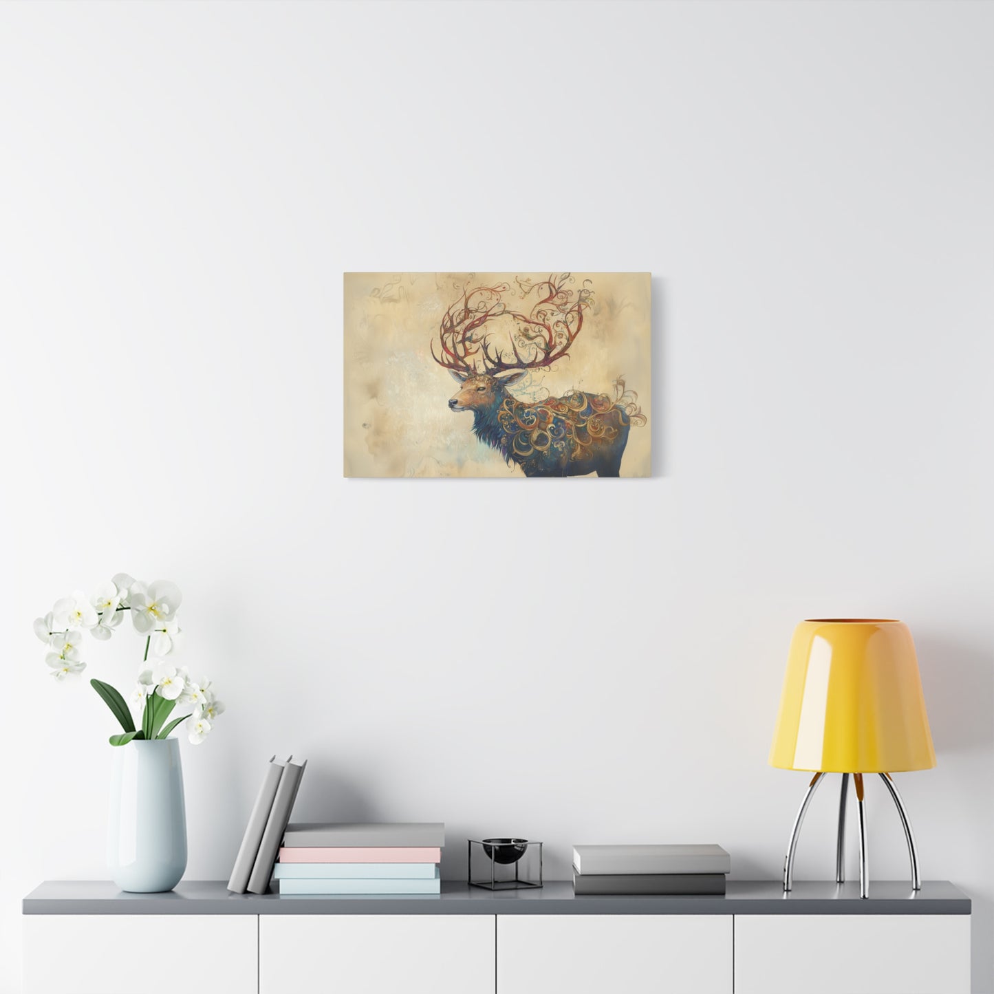 Elk of Eldar Canvas Print