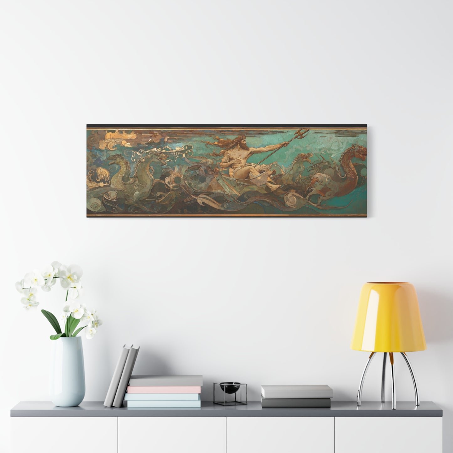 Power of Waves Canvas Print