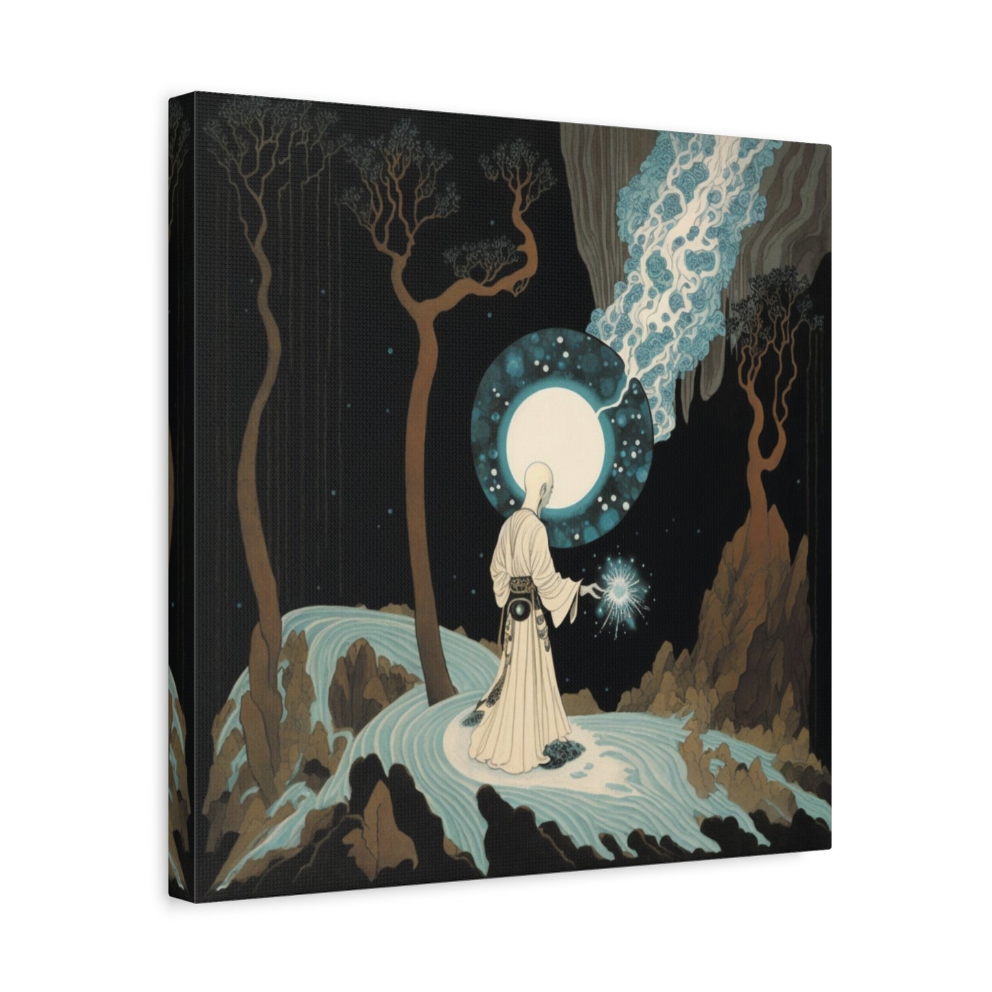 The Moon's Whisper Canvas Print