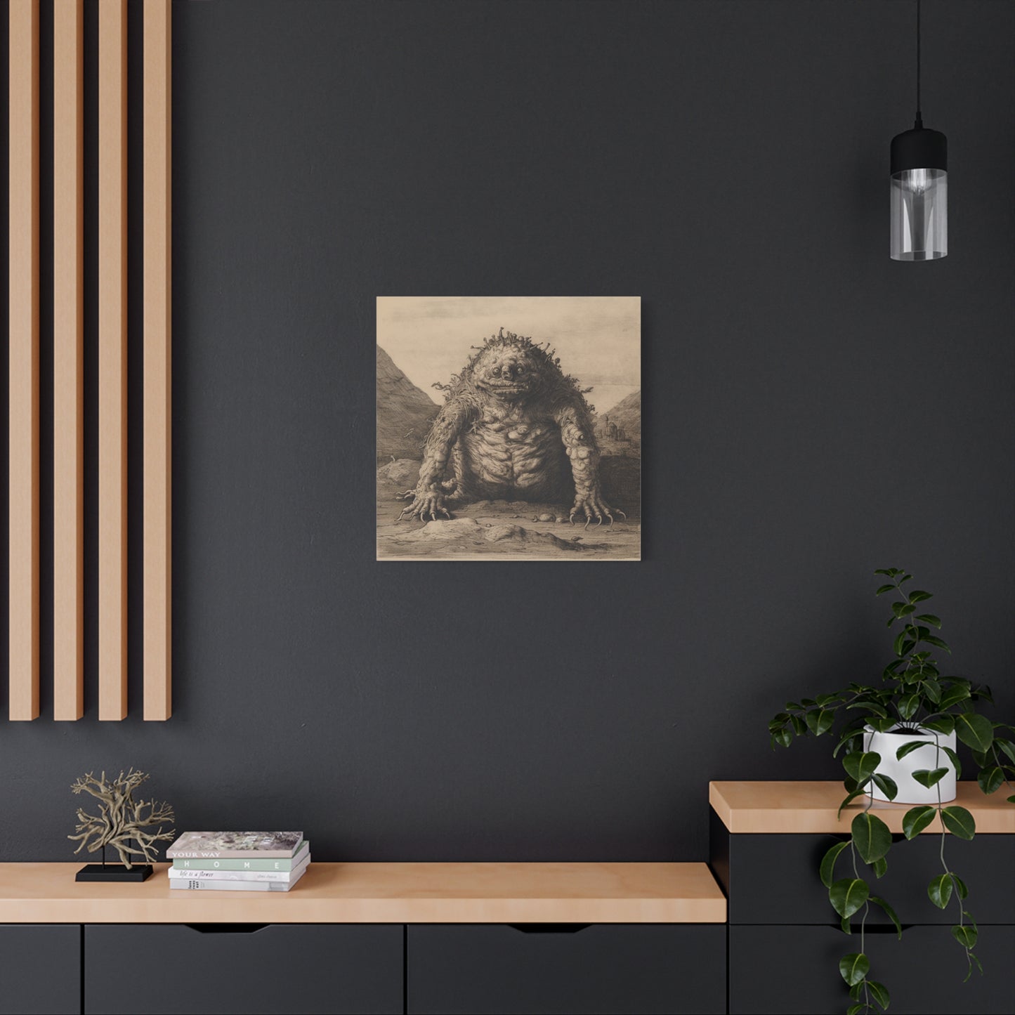 Dream of the Grotto Canvas Print