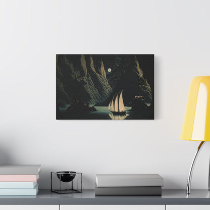 The Long Journey Canvas Print