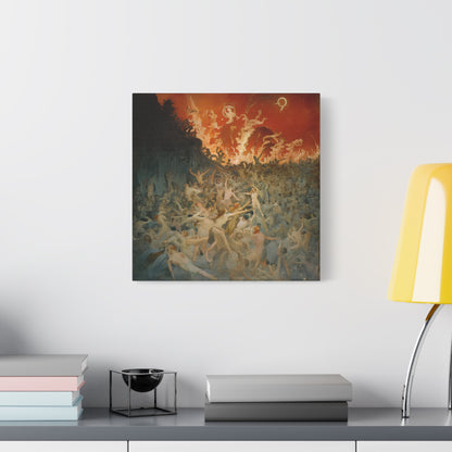 Wrath's Embrace Canvas Print