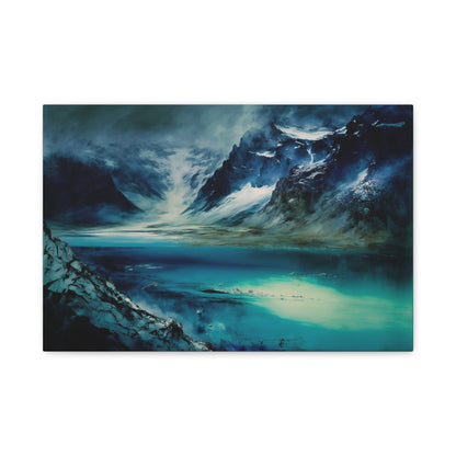 The Balance of Ice Canvas Print