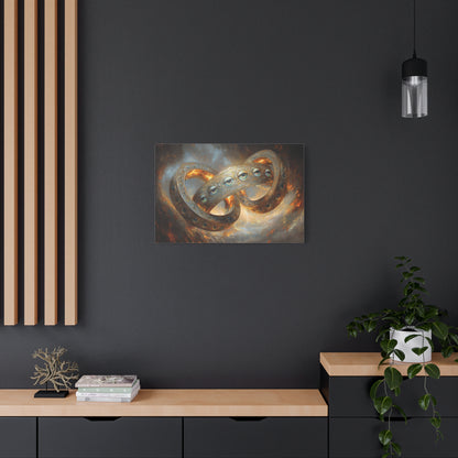 The Infinite Gaze Canvas Print