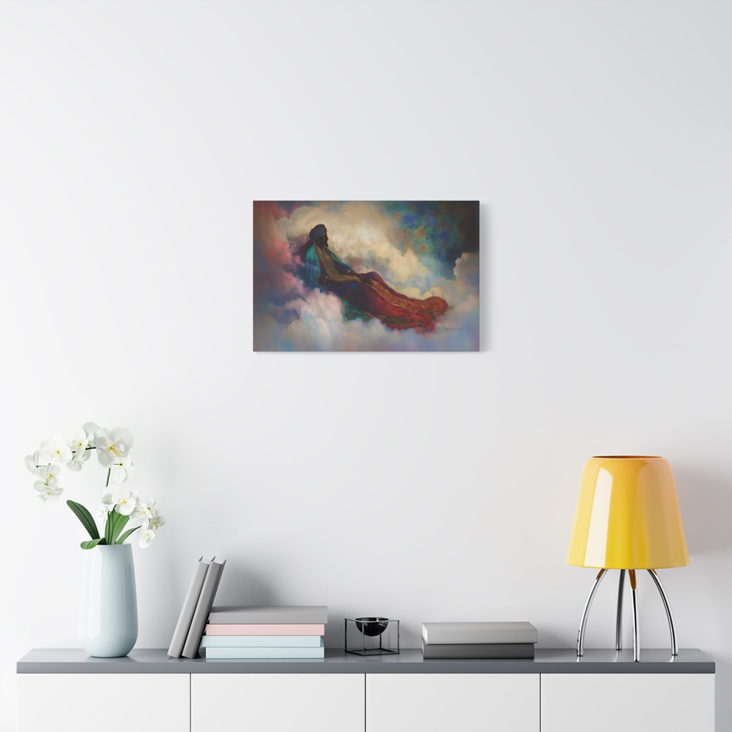 The Serene Wanderer Canvas Print