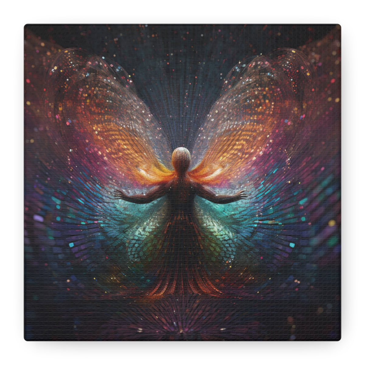 The Cosmic Unveiling Canvas Print