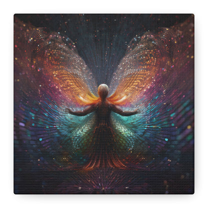 The Cosmic Unveiling Canvas Print