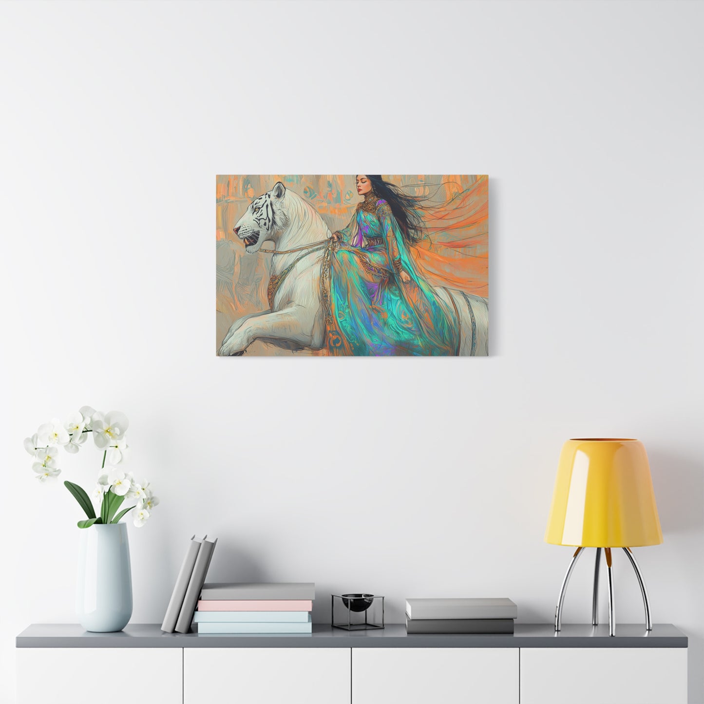 Fierce Journey Canvas Print