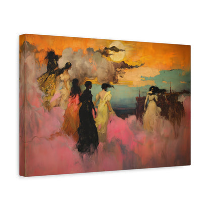 Moonlit Reverie Canvas Print