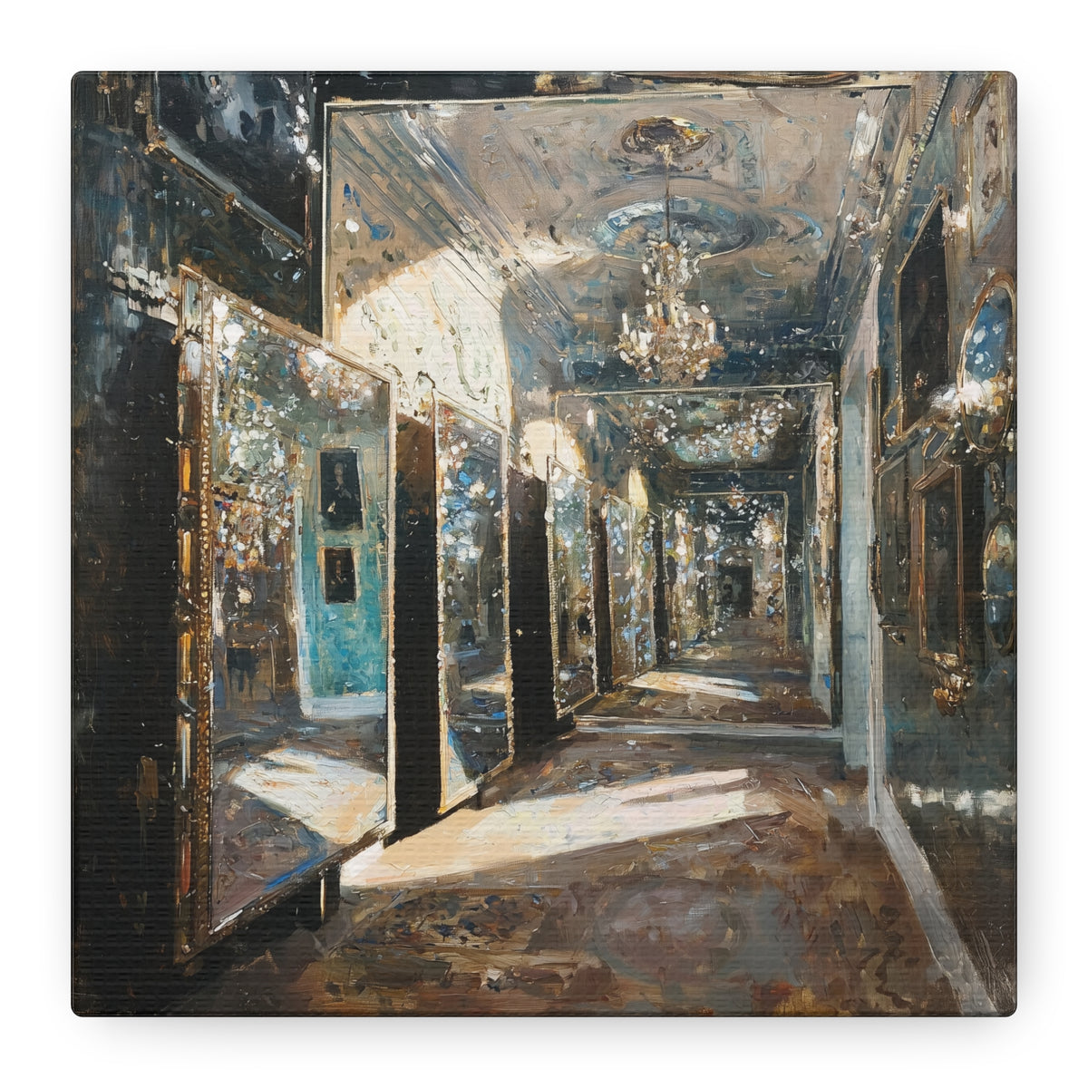 Light in the Hall Canvas Print