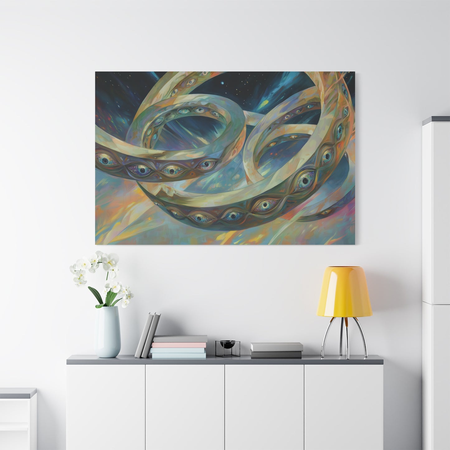 The Dreaming Spiral Canvas Print