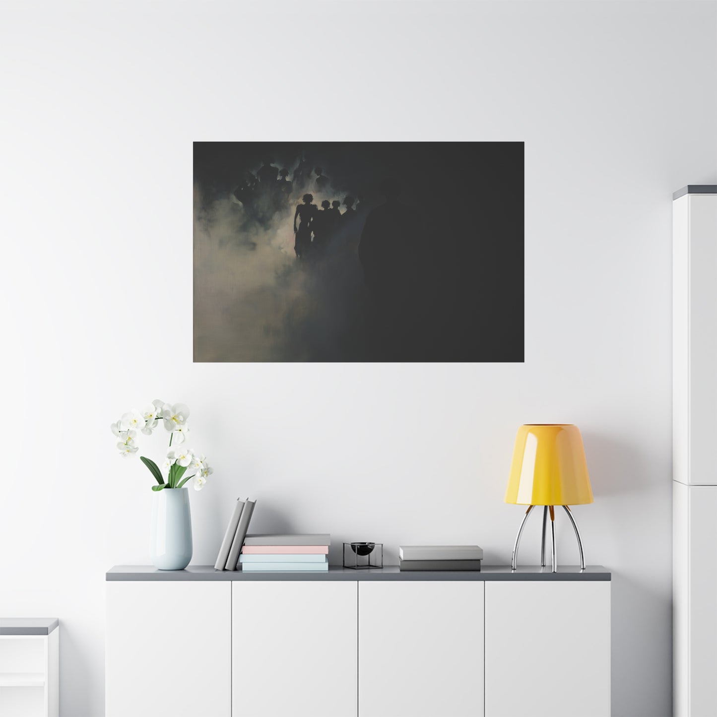 Shadows of Dreamers Canvas Print