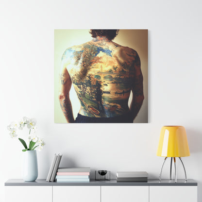 Inked Reverie Canvas Print