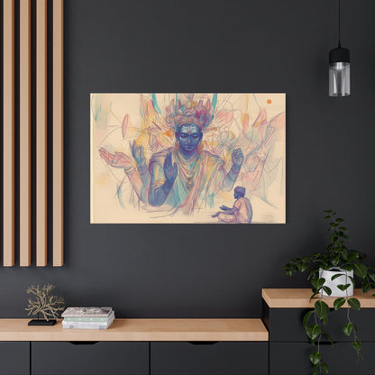 Silent Worship Canvas Print