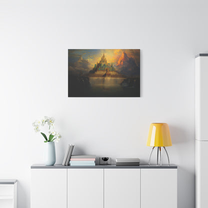 Temple of Forgotten Kings Canvas Print