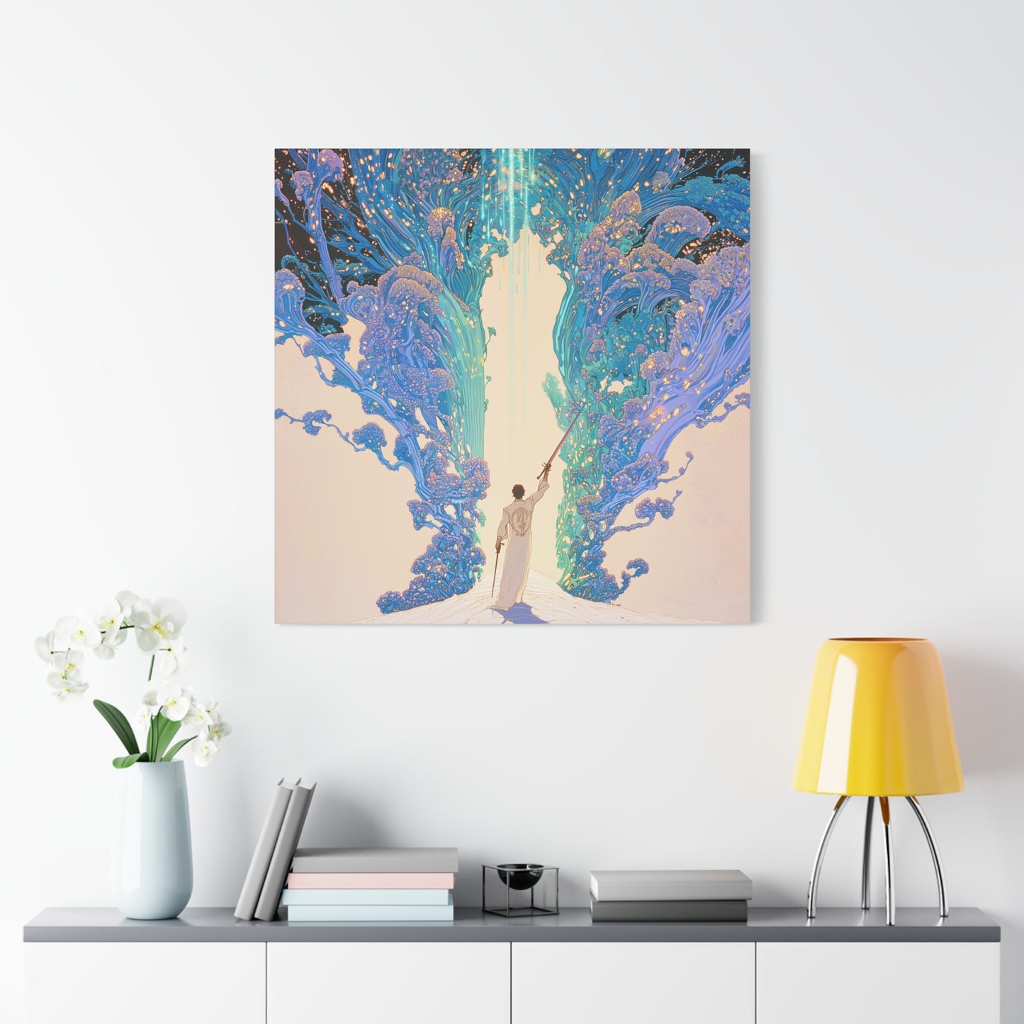 Between the Veils Canvas Print