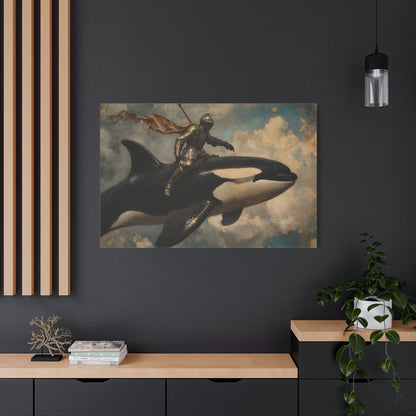 Ride the Sky Canvas Print