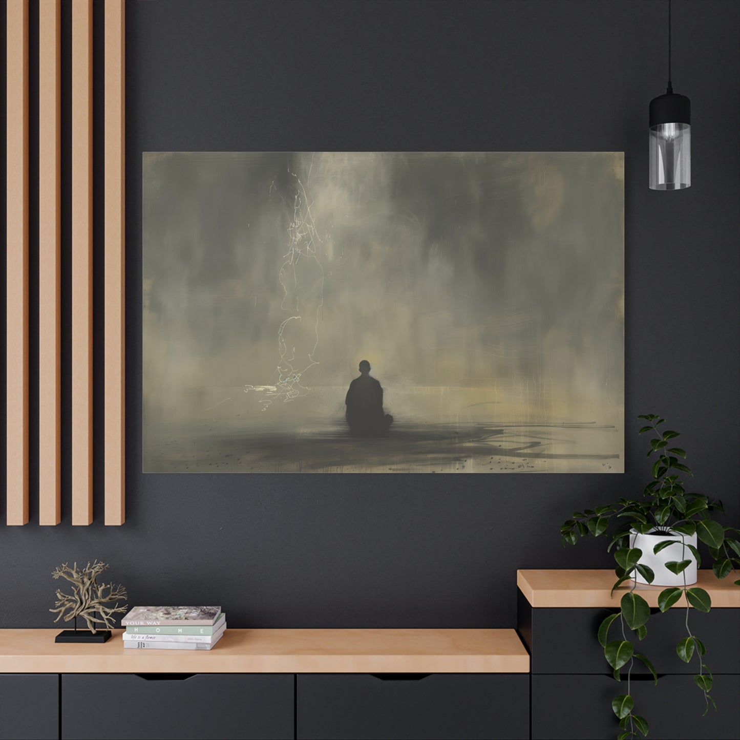 The Whispering Veil Canvas Print