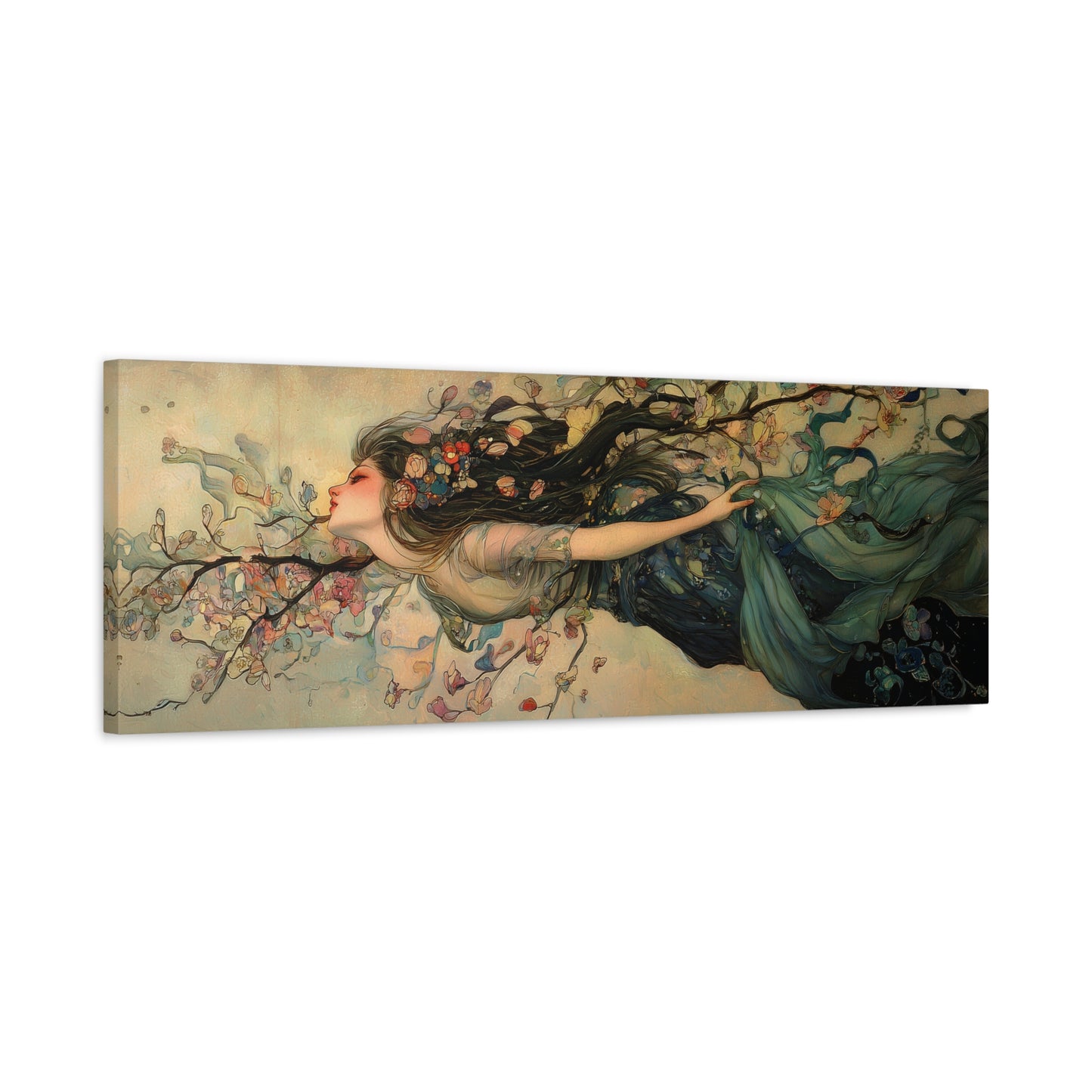 The Blossoming Void Canvas Print