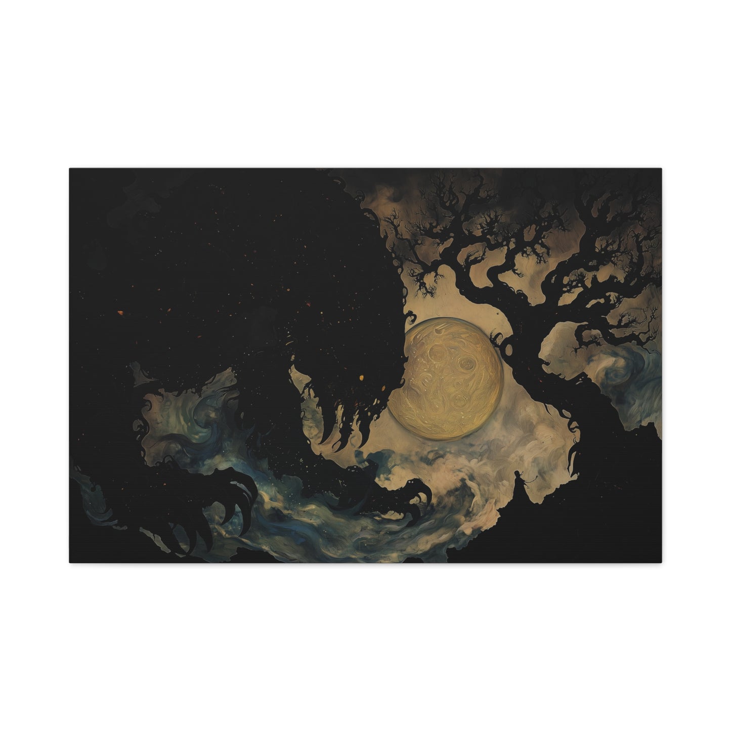 Silent Moon Canvas Print