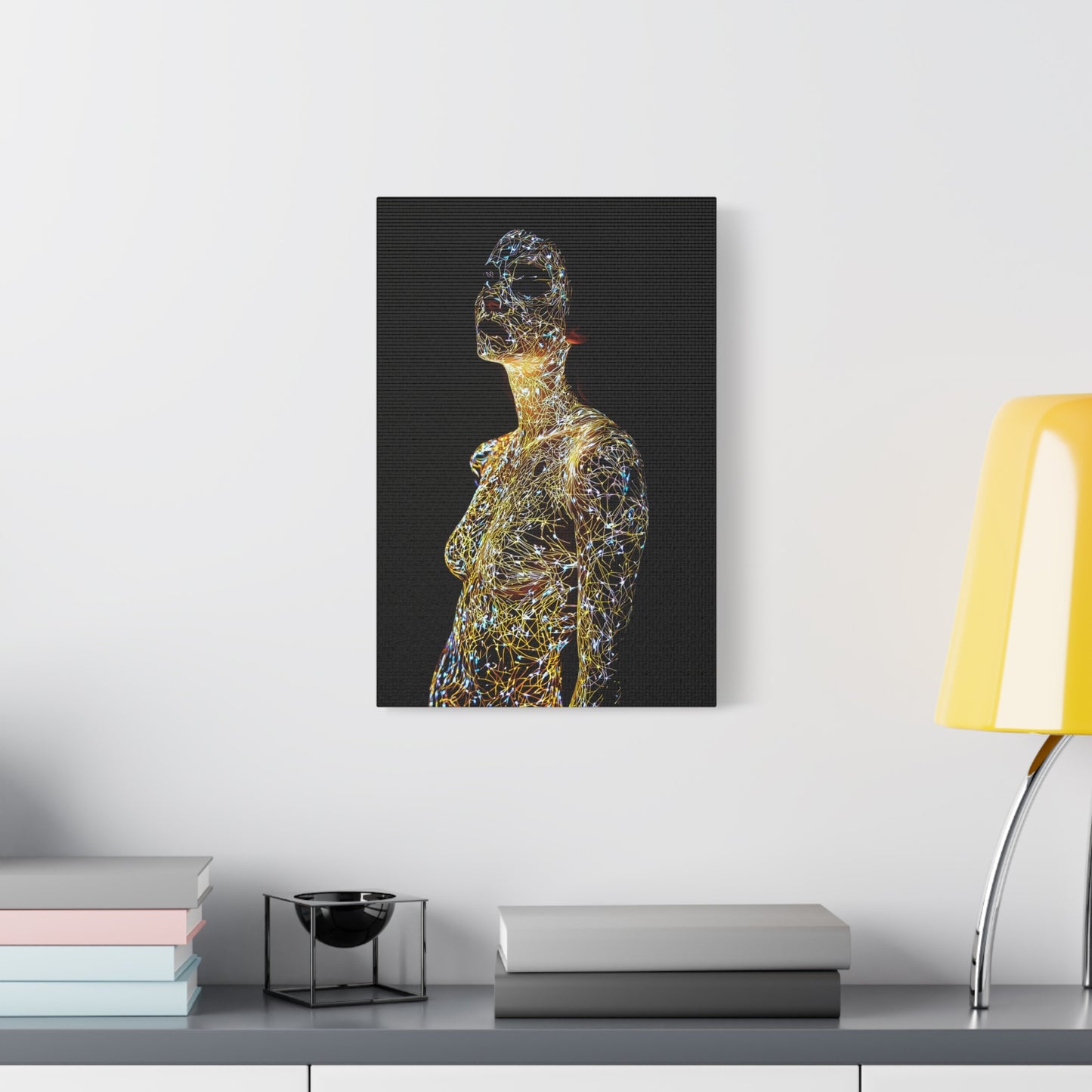 Radiant Pulse Canvas Print