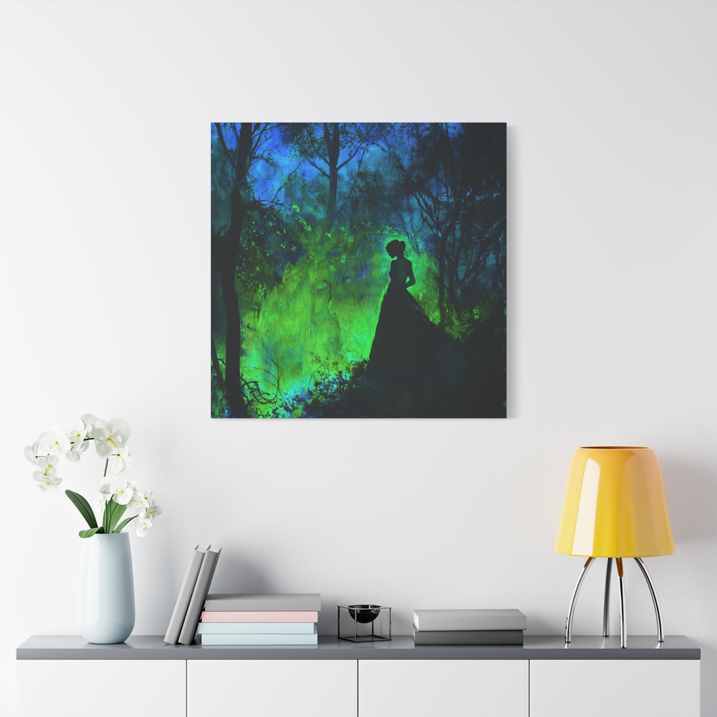 Shadow's Glow Canvas Print