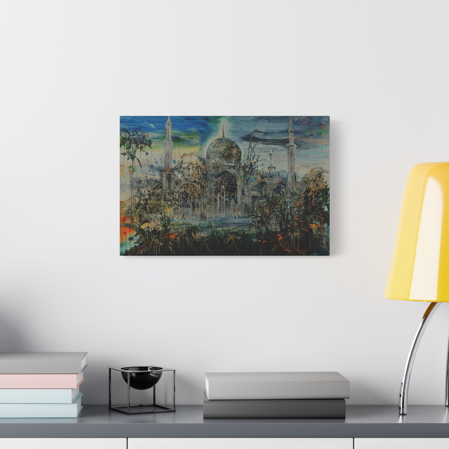 Serene Edifice Canvas Print