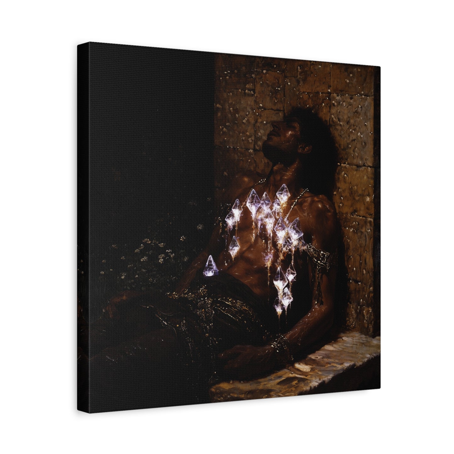 The Silent Lattice Canvas Print