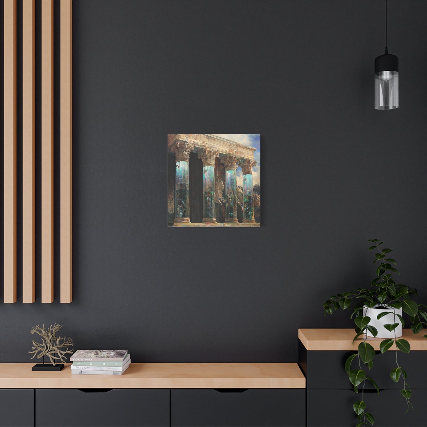 Balance in Ruins Canvas Print