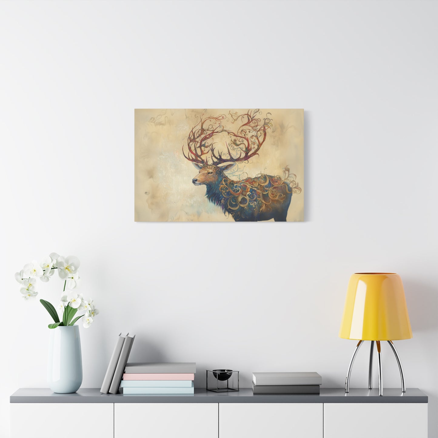 Elk of Eldar Canvas Print