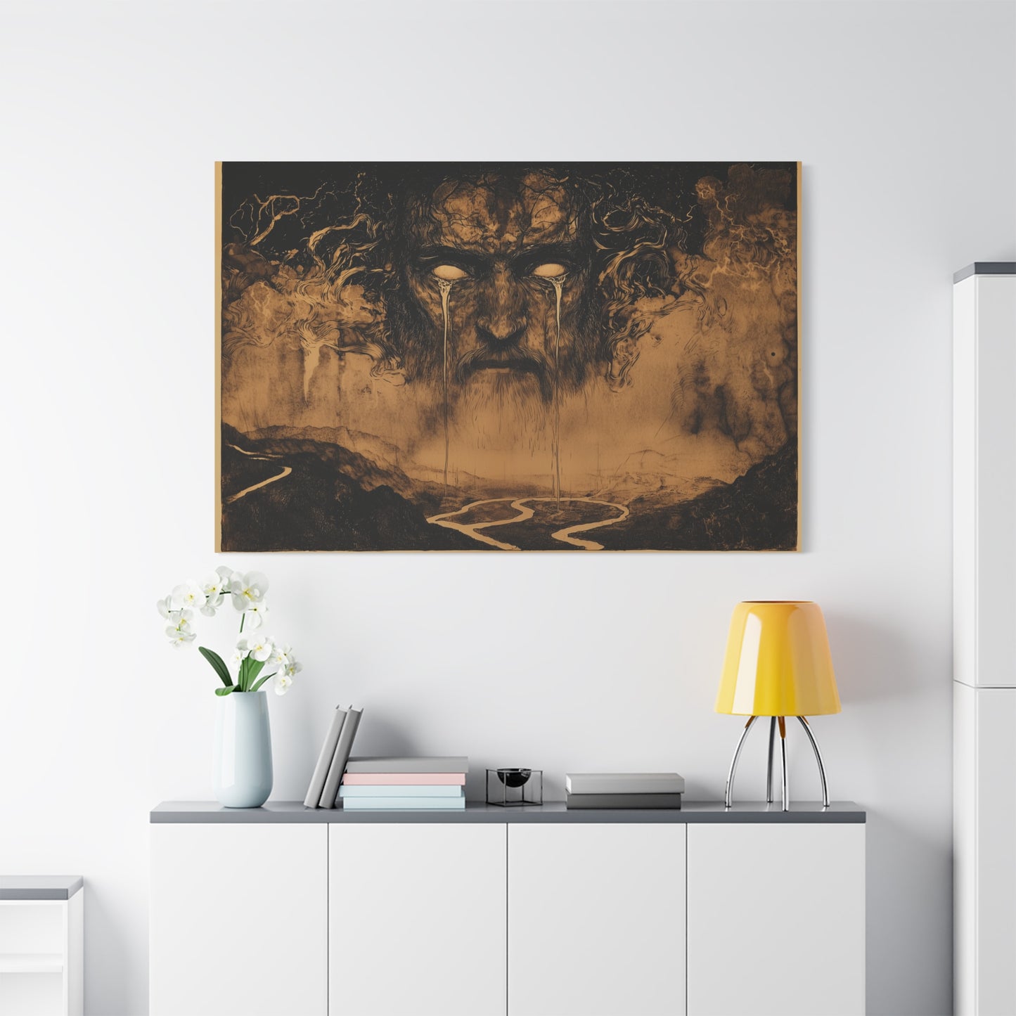 Rivers of Sorrow Canvas Print