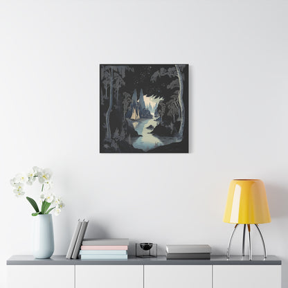 A Distant Haven Canvas Print