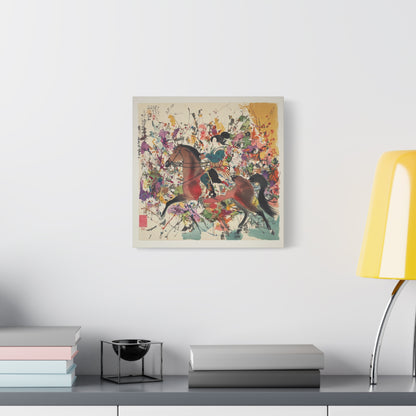 The Ancient Steed Canvas Print