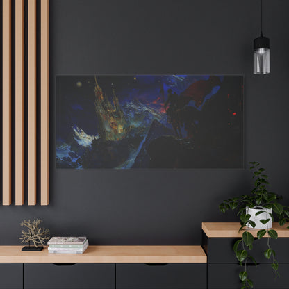 Fortress of Twilight Canvas Print