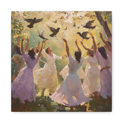 Joyful Chorus Canvas Print