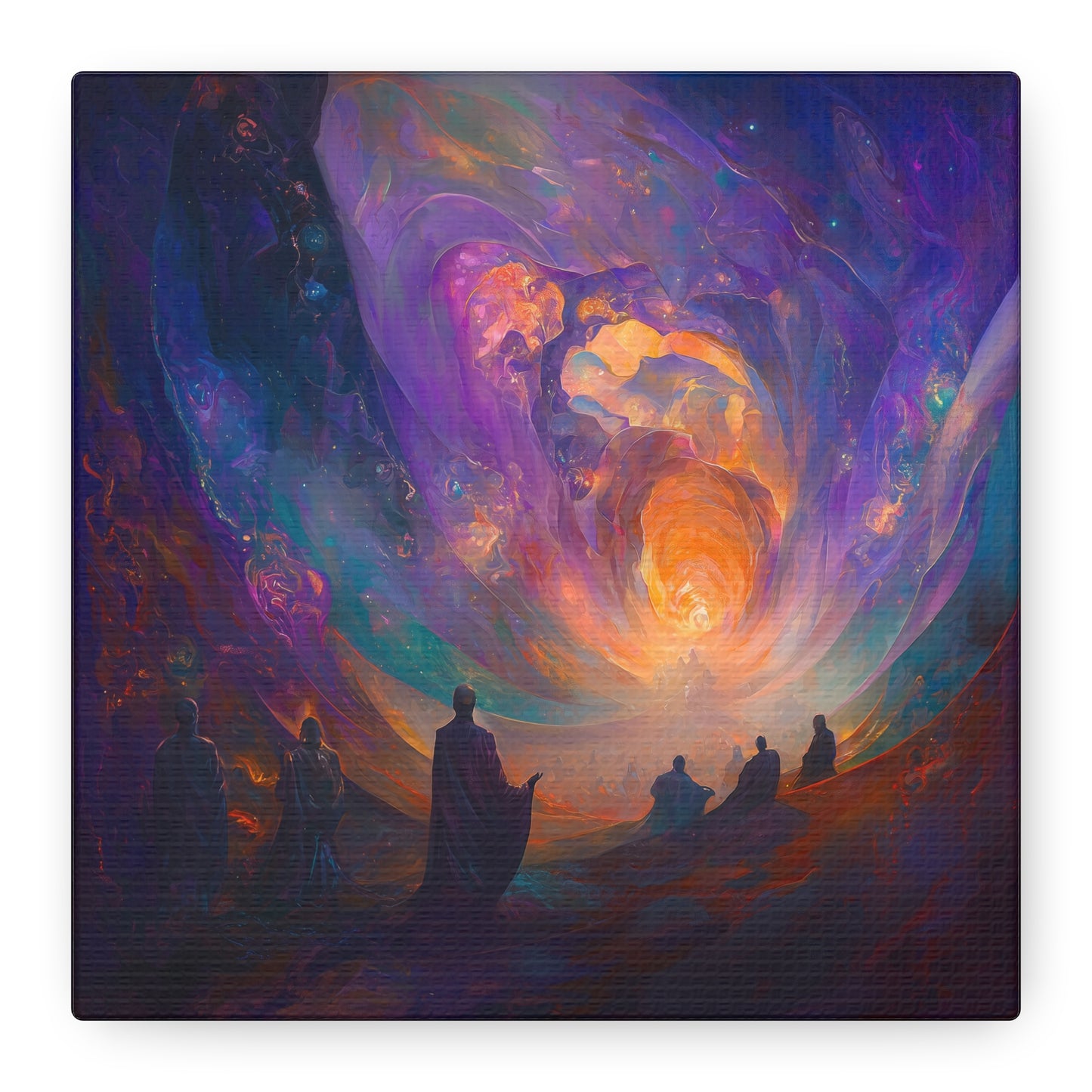 Balance in the Abyss Canvas Print