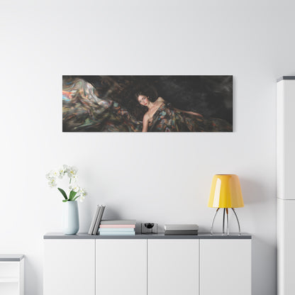 Silent Cascade Canvas Print