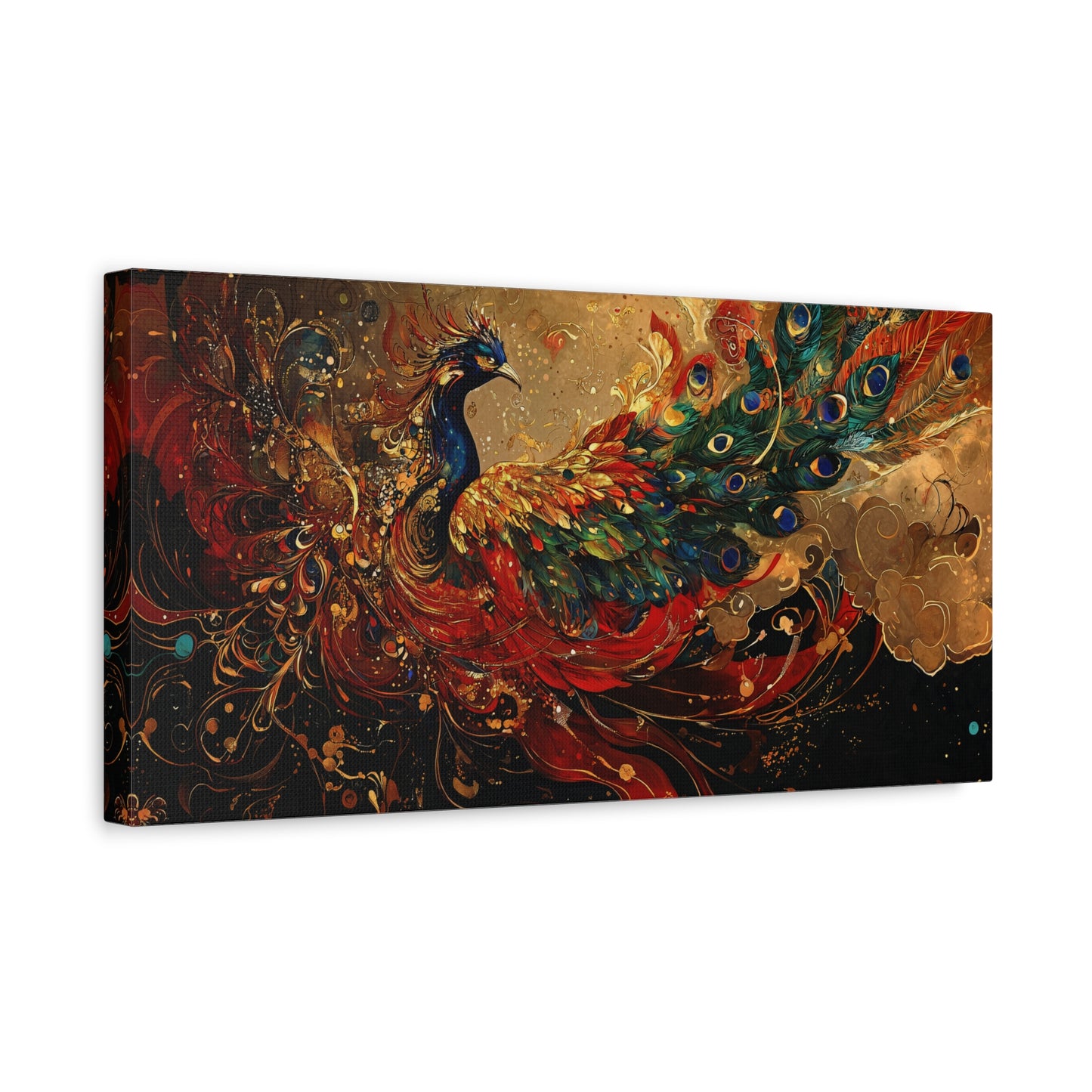 Rise of Flame Canvas Print