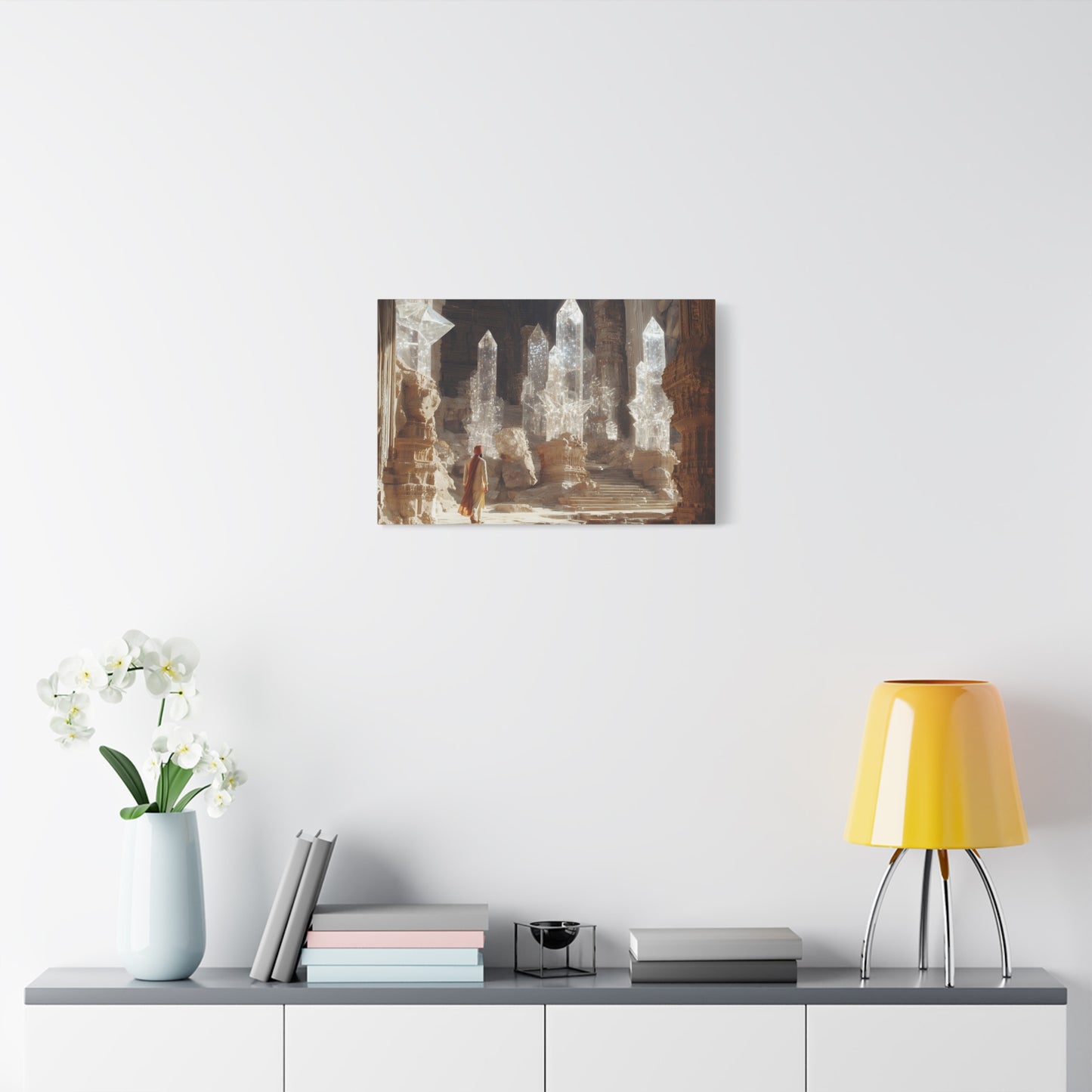 Paths of Light Canvas Print