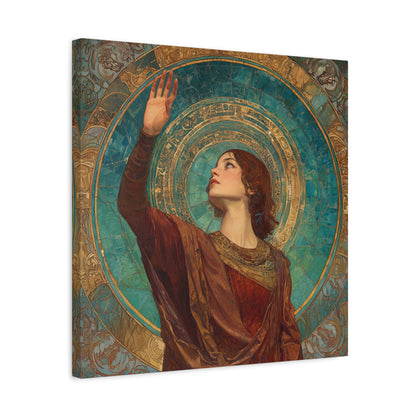 The Celestial Dance Canvas Print