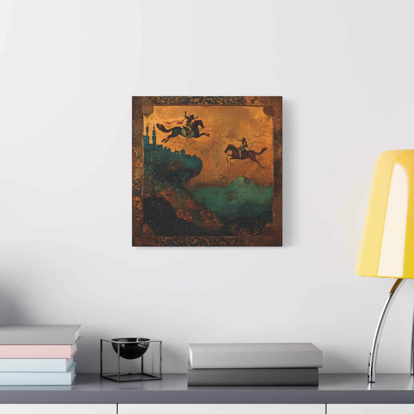 Riders of Midnight Canvas Print