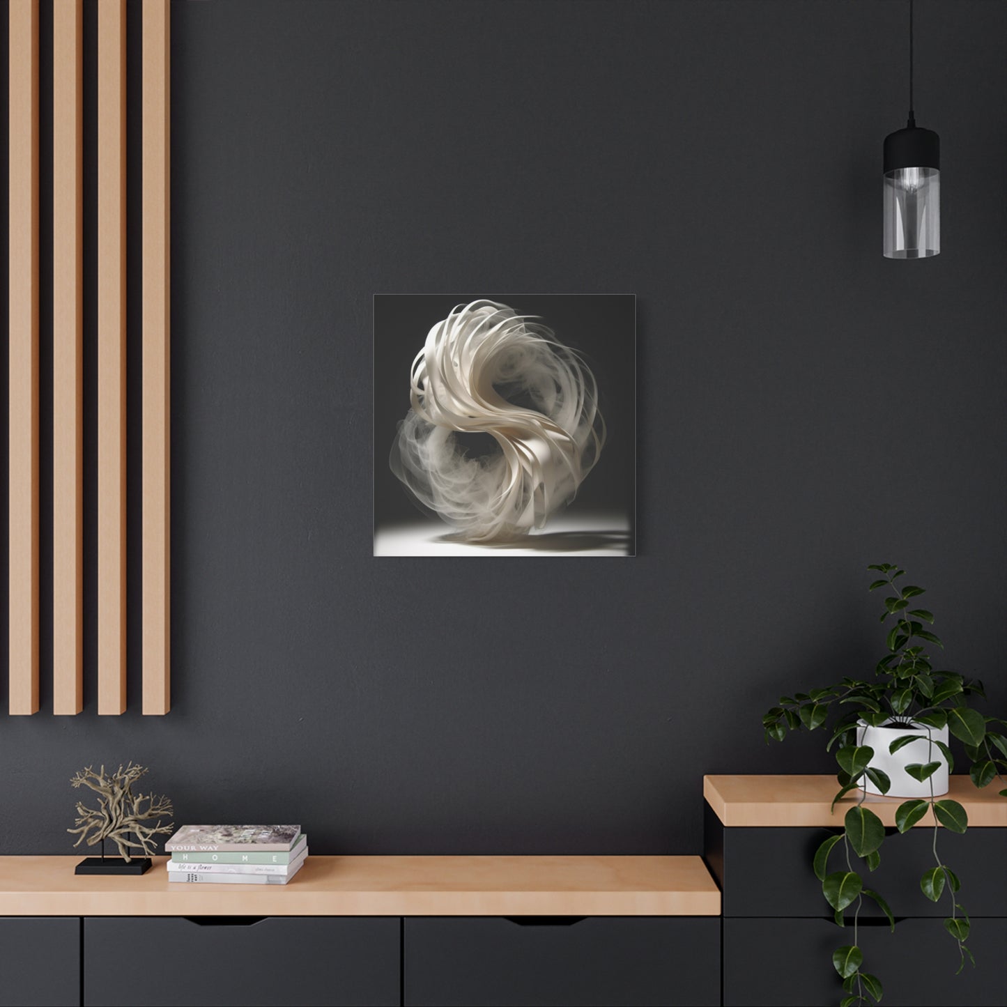 Soft Infinity Canvas Print