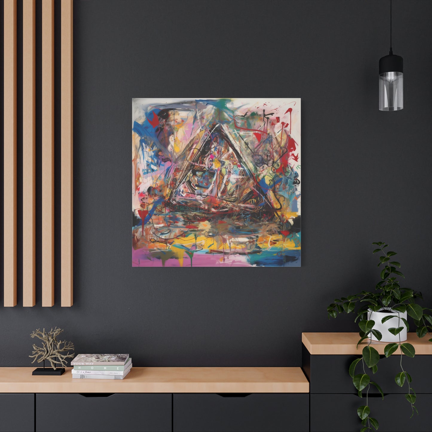 The Balancing Act Canvas Print