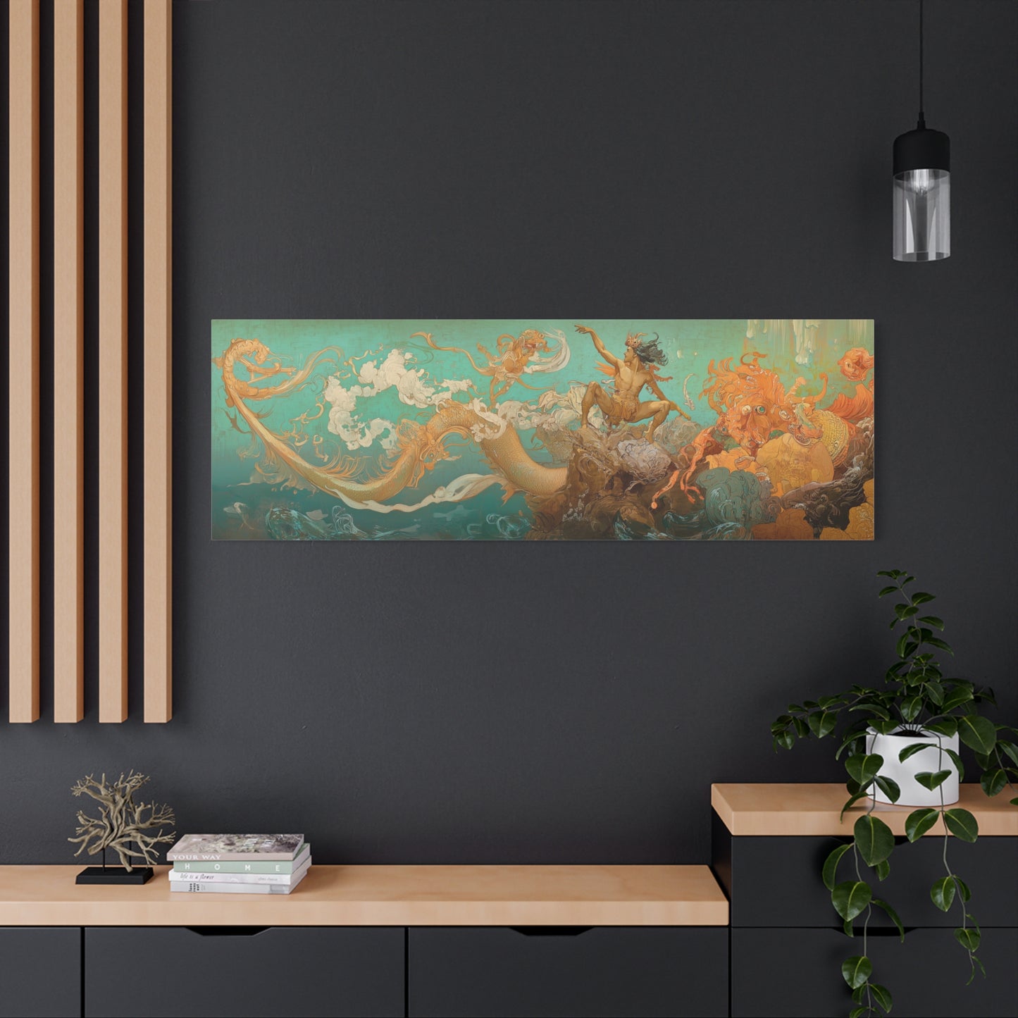 Balance of Waves Canvas Print