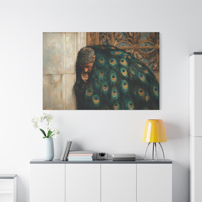 Veil of Eldritch Plumes Canvas Print