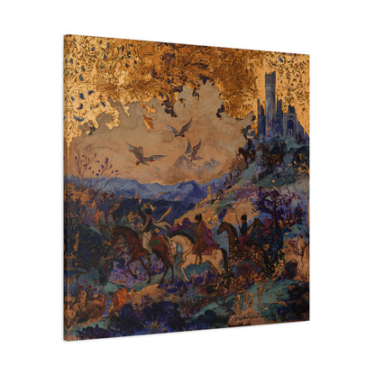 The Golden Realm Canvas Print