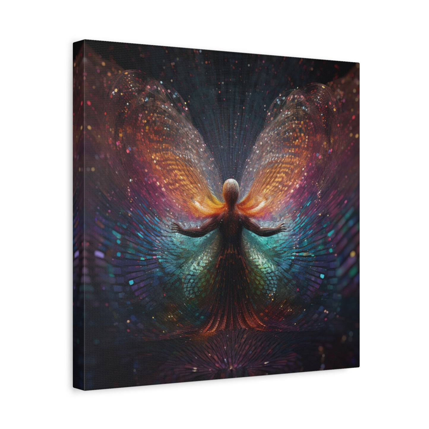 The Cosmic Unveiling Canvas Print