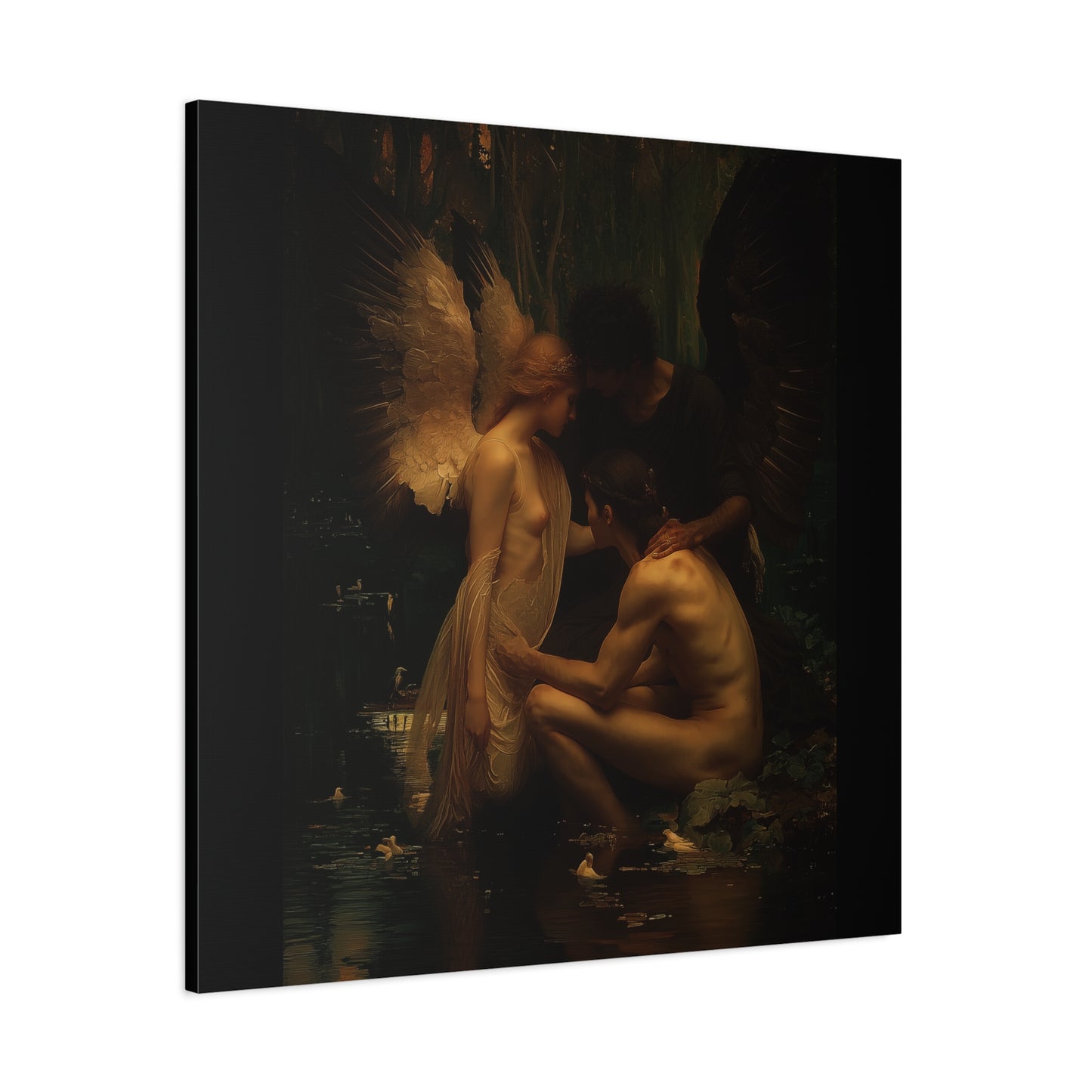 Souls Entwined Canvas Print