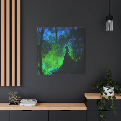 Shadow's Glow Canvas Print