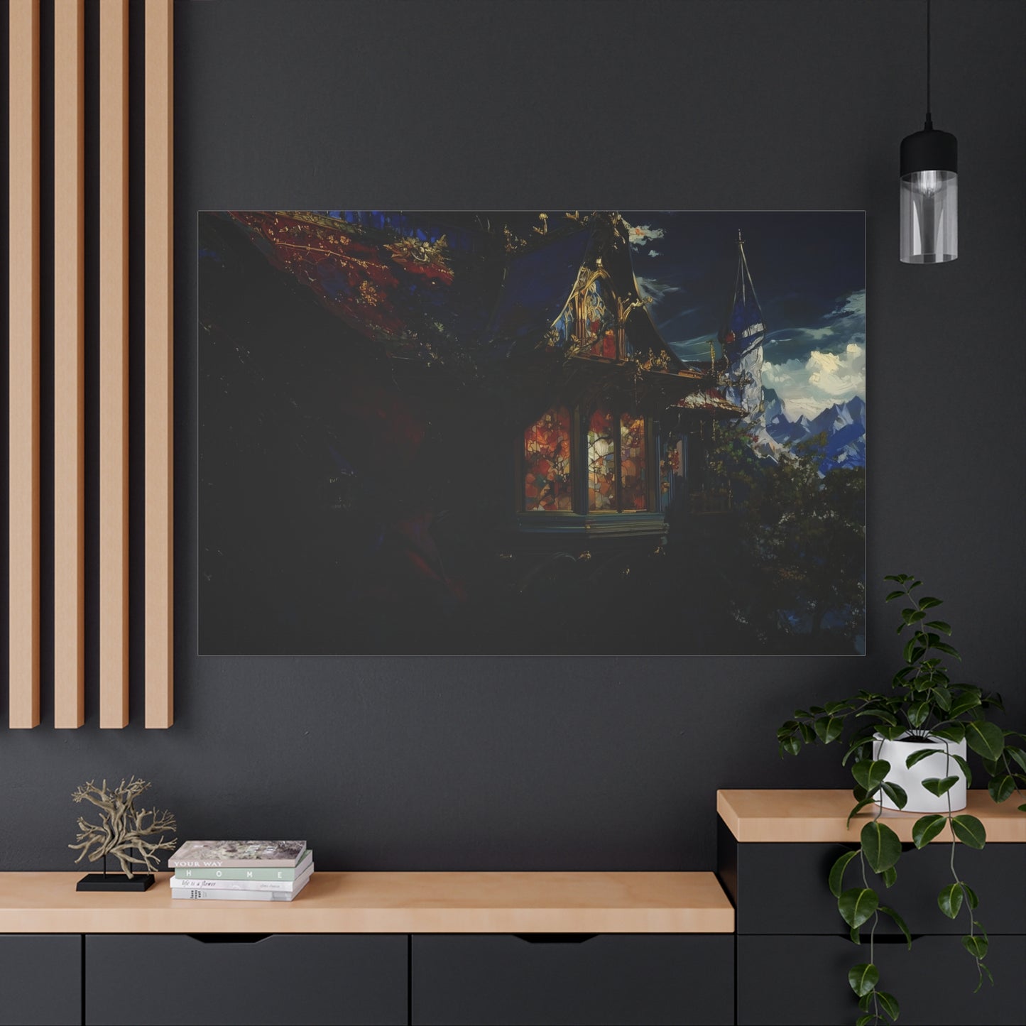 The Gilded Lament Canvas Print